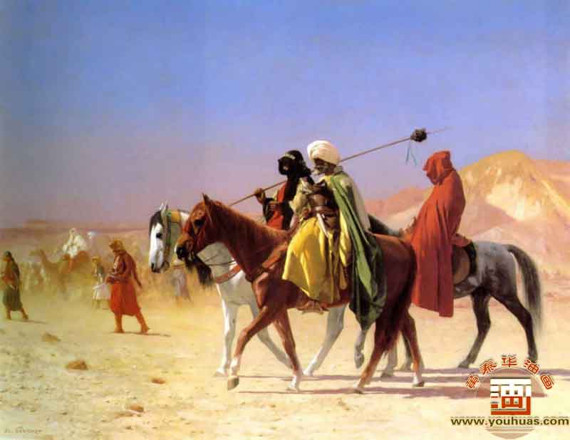 ˴^ɳĮArabs Crossing the Desert__ķͮƷp